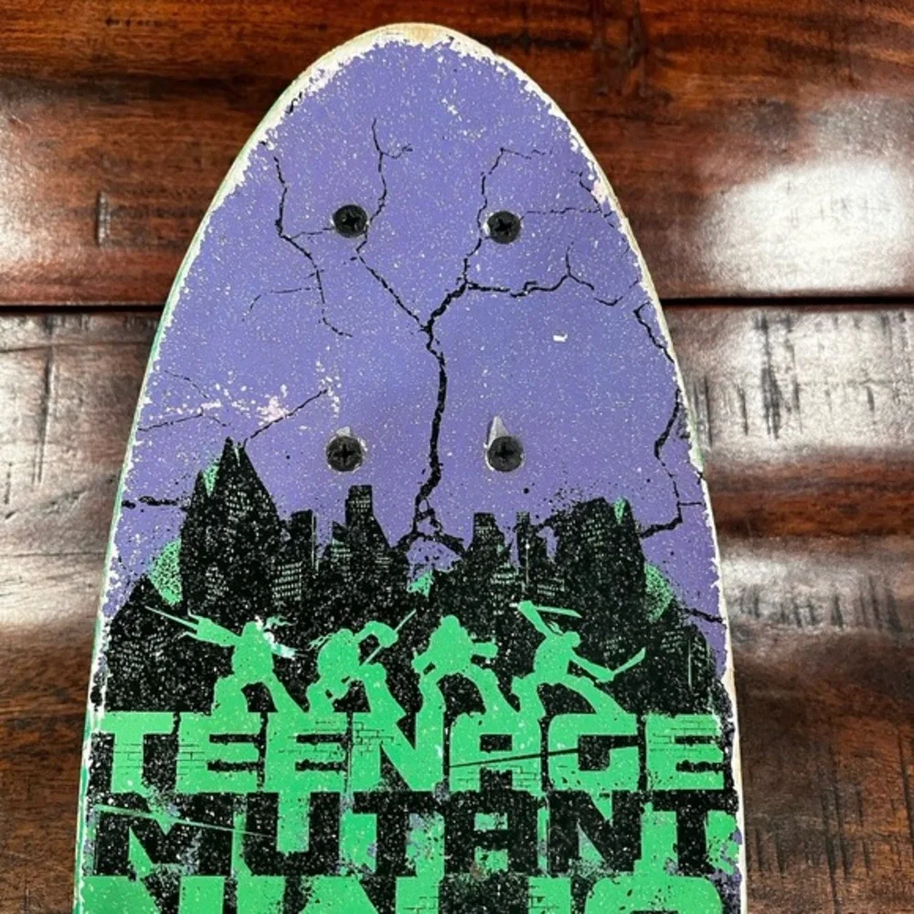 Vtg‎ 2014 Teenage Mutant Ninja Turtles TMNT Nickelodeon Skateboard Bravo Sports